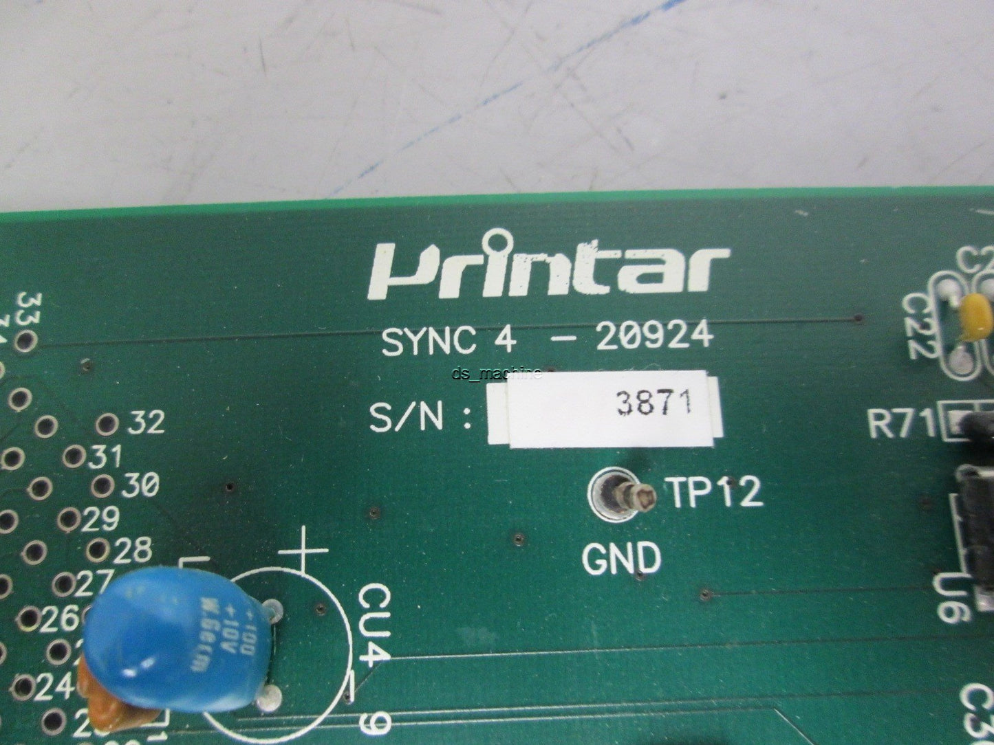 Used Printar SYNC 4 20924 Main Board *Missing Cover*