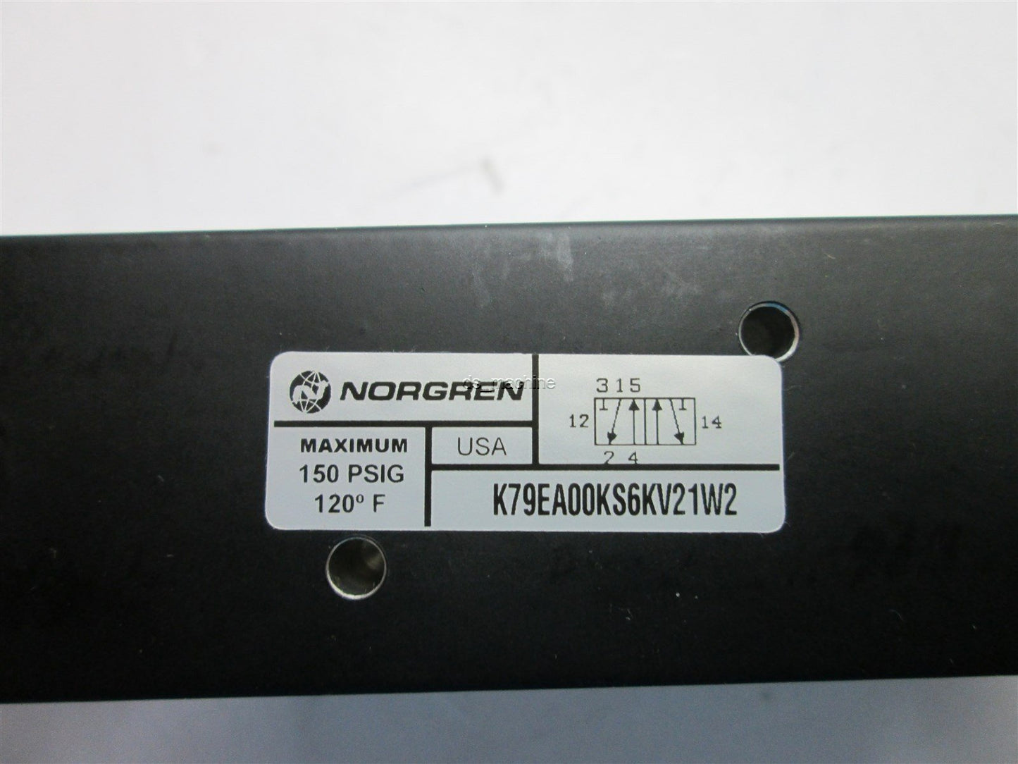 New Norgren K9EA00KS6KV21W2 Nugget 200 Control Spool Valves 24VDC