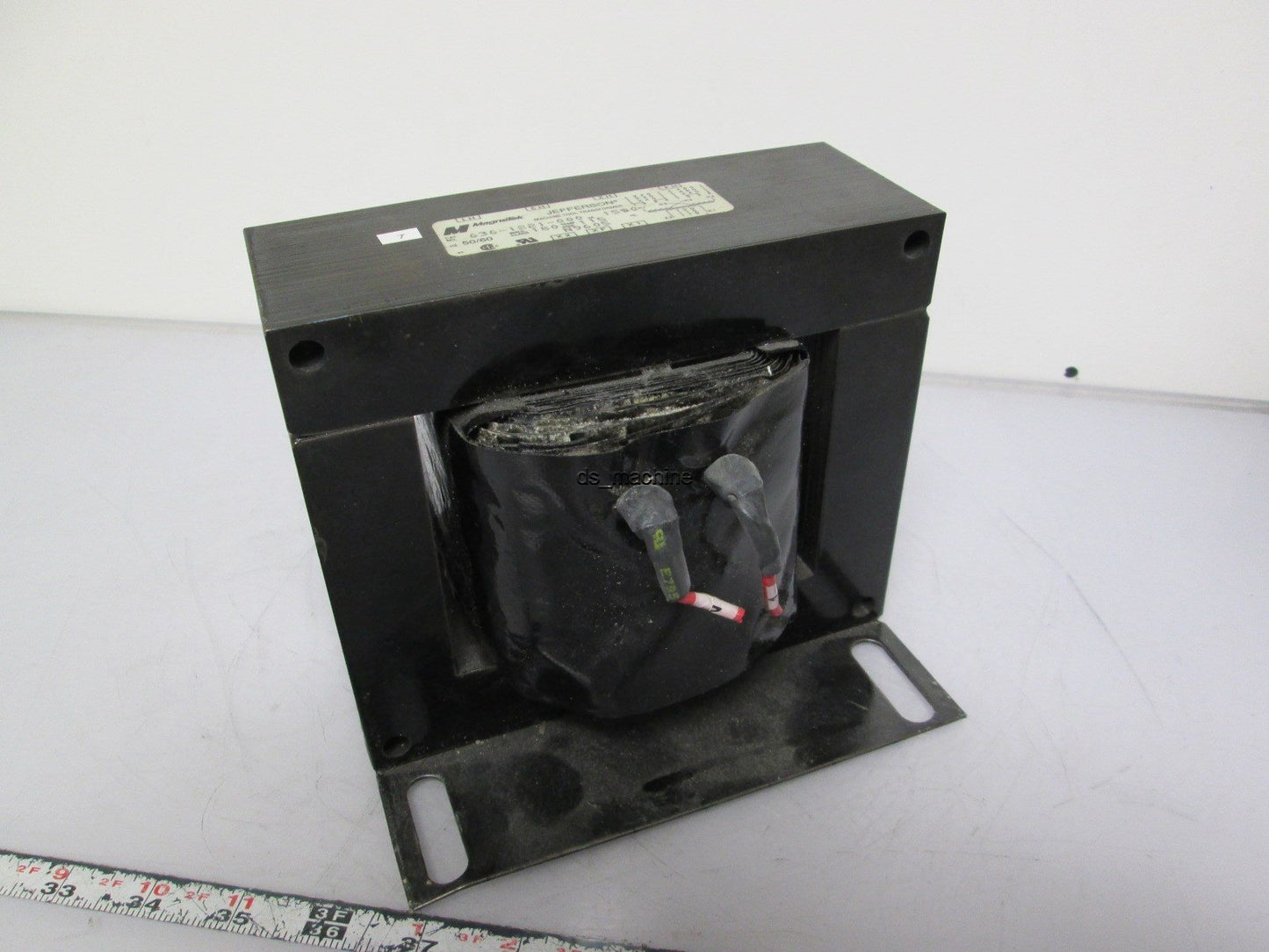 Used Jefferson Magnetek 636-1221-000 Machine Tool Transformer Welded Base
