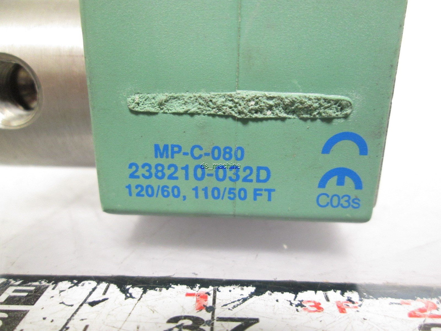 Used ASCO 8262G12 Red Hat Solenoid Valve 120VAC 6.1W 1/8" NPT 750PSI AIR