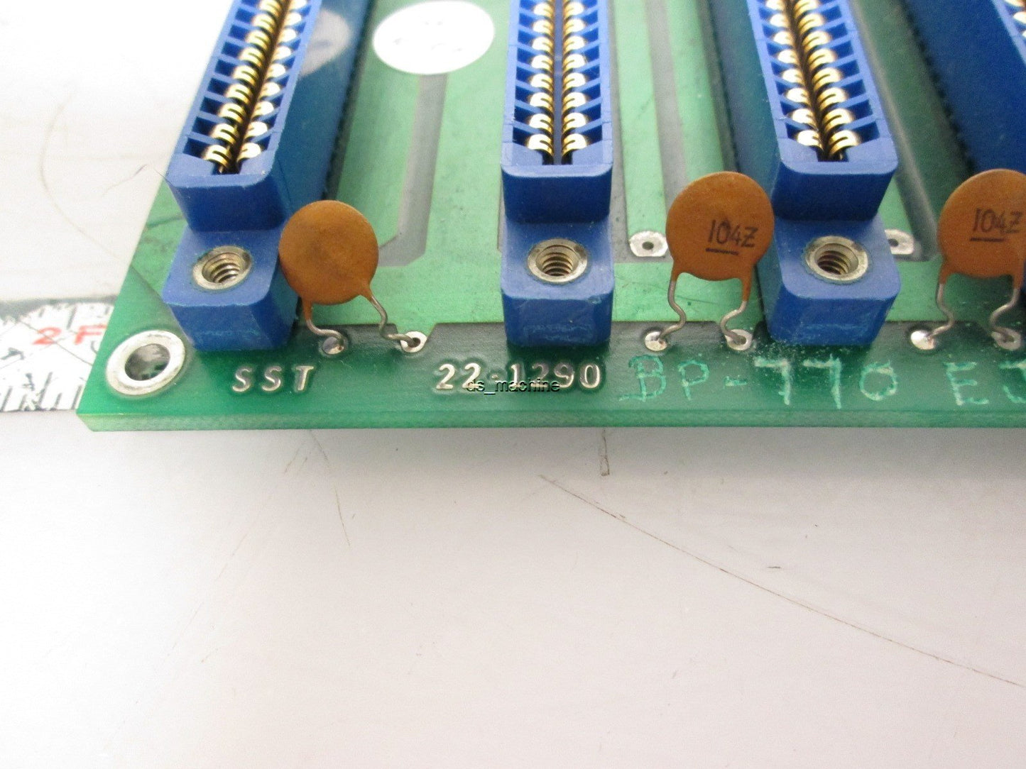 Used SST 22-1290 Backplane from a Scientific Sealing Technology DAP-2200/MV2200