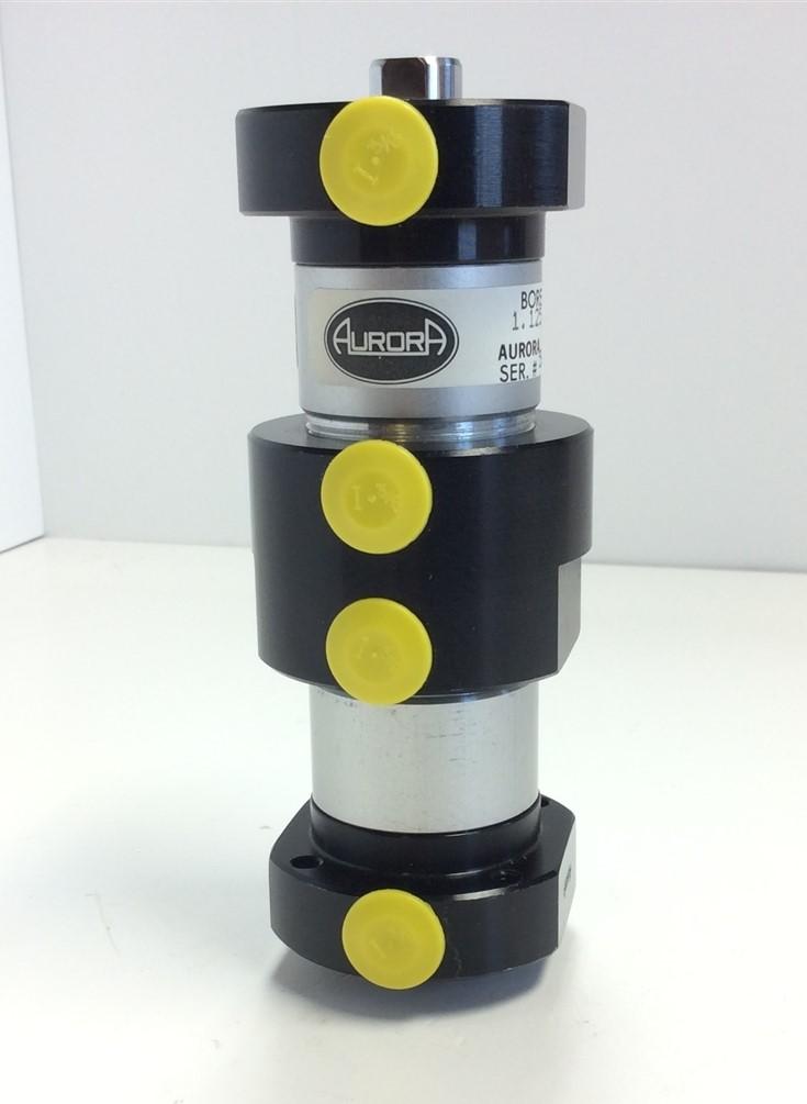New – Open box Aurora 115MA18C3EF4 3/8" Stroke, 200PSI Max, 4x Ports 1/8" NPT Double Acting