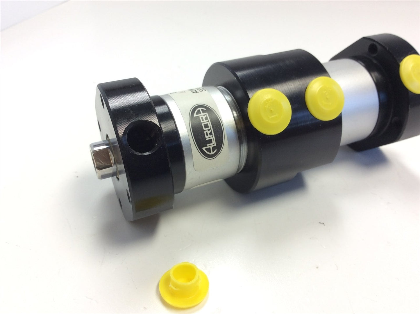 New – Open box Aurora 115MA18C3EF4 3/8" Stroke, 200PSI Max, 4x Ports 1/8" NPT Double Acting
