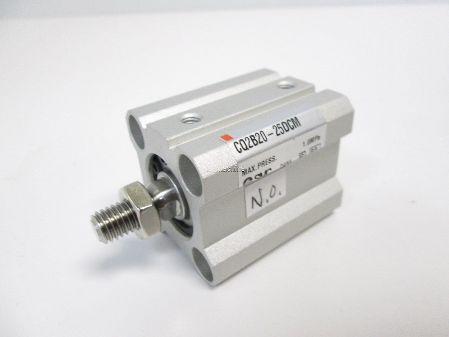 New SMC CQ2B20-25DCM Pneumatic Cylinder, Double Acting, 20mm Bore, 25mm Stroke