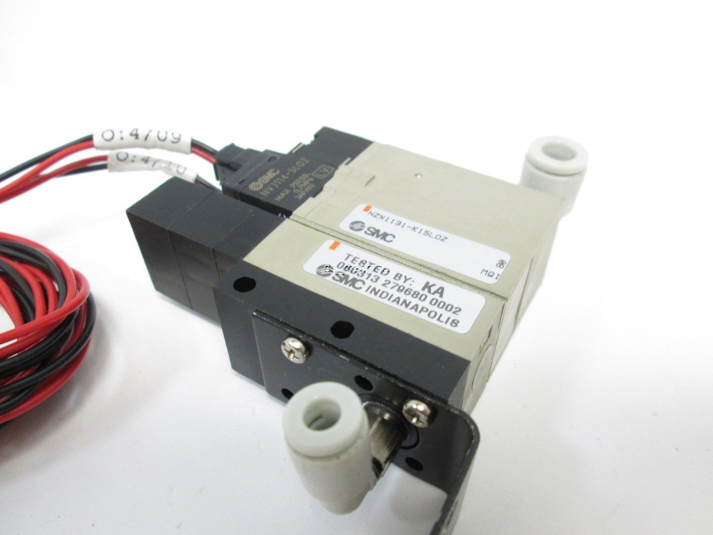 Used SMC NZX1131-K15LOZ Modular Vacuum System, Valve Unit w/ Ejector