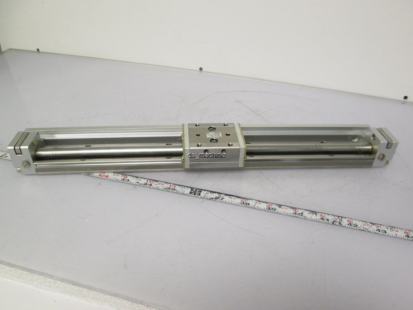 Used SMC MXY12-300 Pneumatic Slide 12mm Bore 300mm Stroke 0.55MPa 80PSI