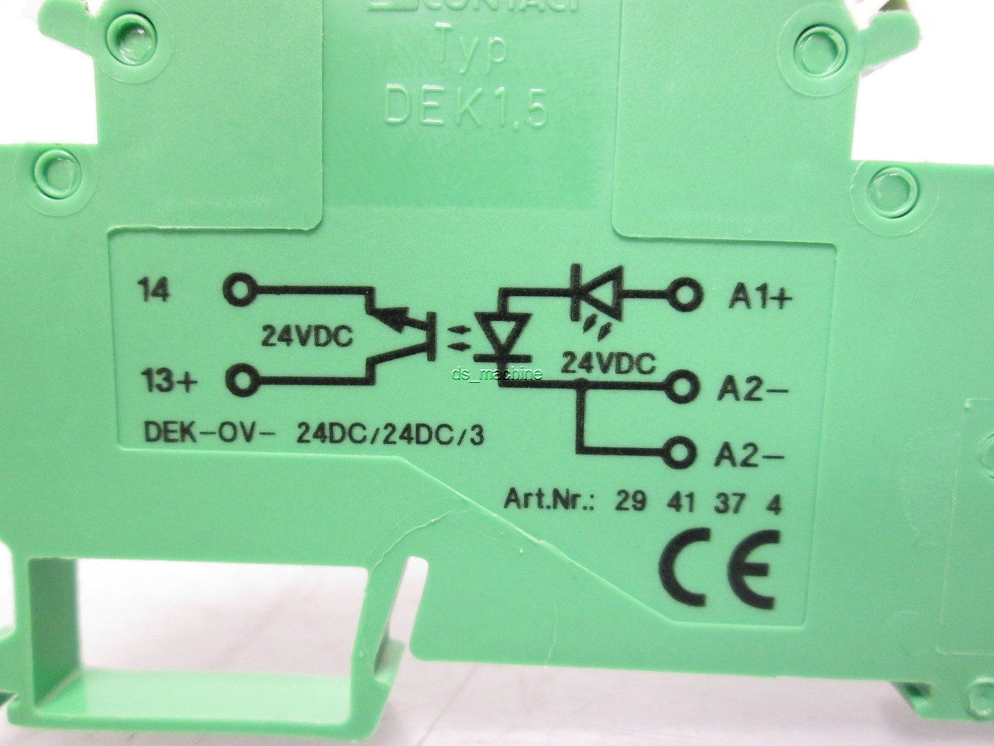 Used Phoenix DEK-OV-24DC/24DC/3 Solid State Terminal Block Relay 24VDC Control