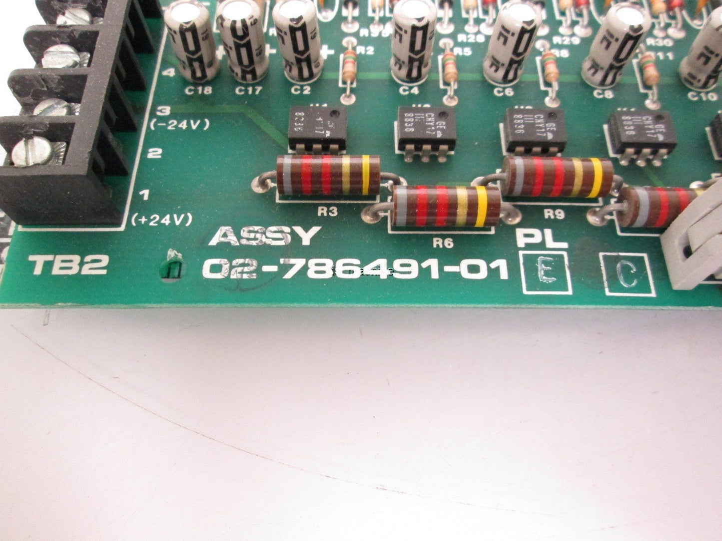 Used Liebert 02-786491-01 Rev. E Control Module External Contact ISO Board