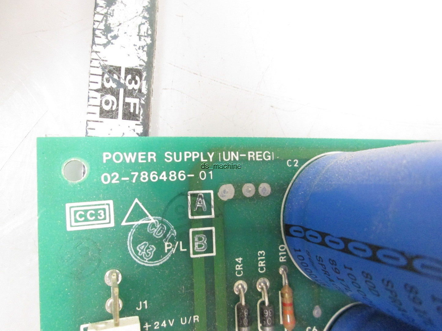 Used Emerson 02-786486-01 Rev. A Unregulated Power Supply Board