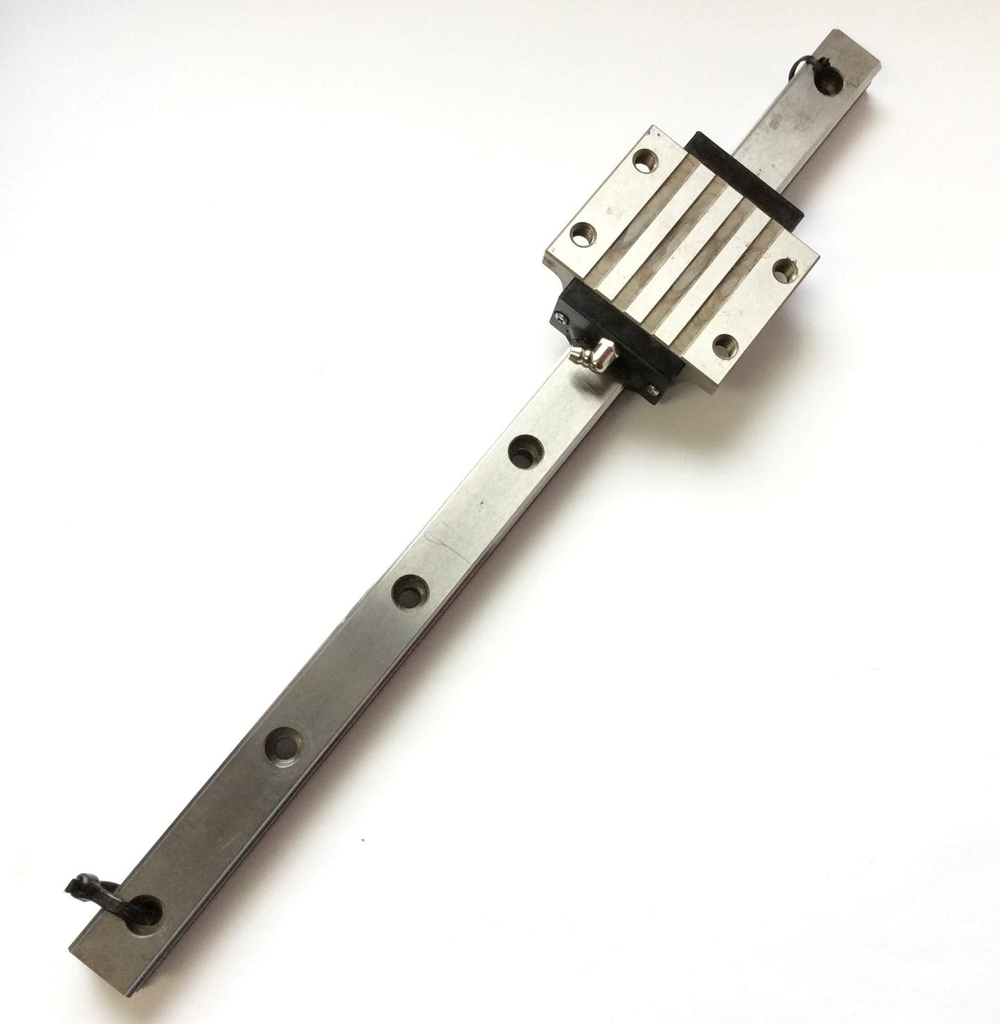 Used MiSUMi SXWT 33 Heavy Load Linear Rail with Carriage, Wide Block, 23mm x 17.5"L