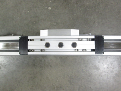 Used Parker HLE080 Linear Actuator 1830mm Travel 10:1 Reducer NEMA 34 Motor