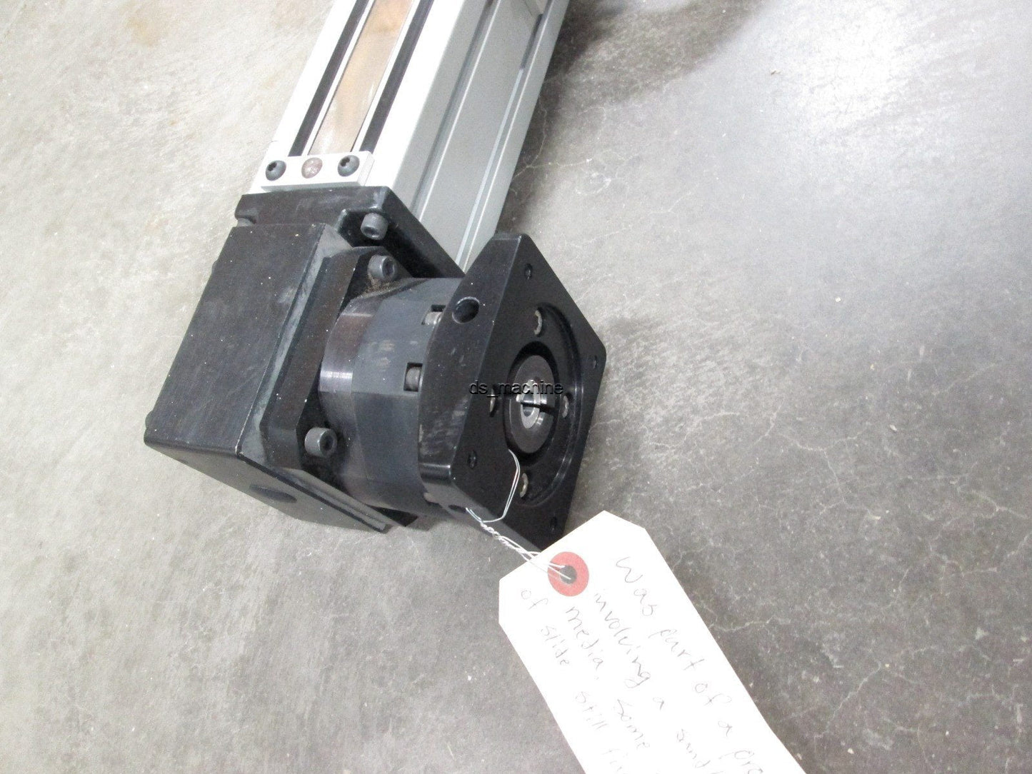 Used Parker HLE080 Linear Actuator 1830mm Travel 10:1 Reducer NEMA 34 Motor