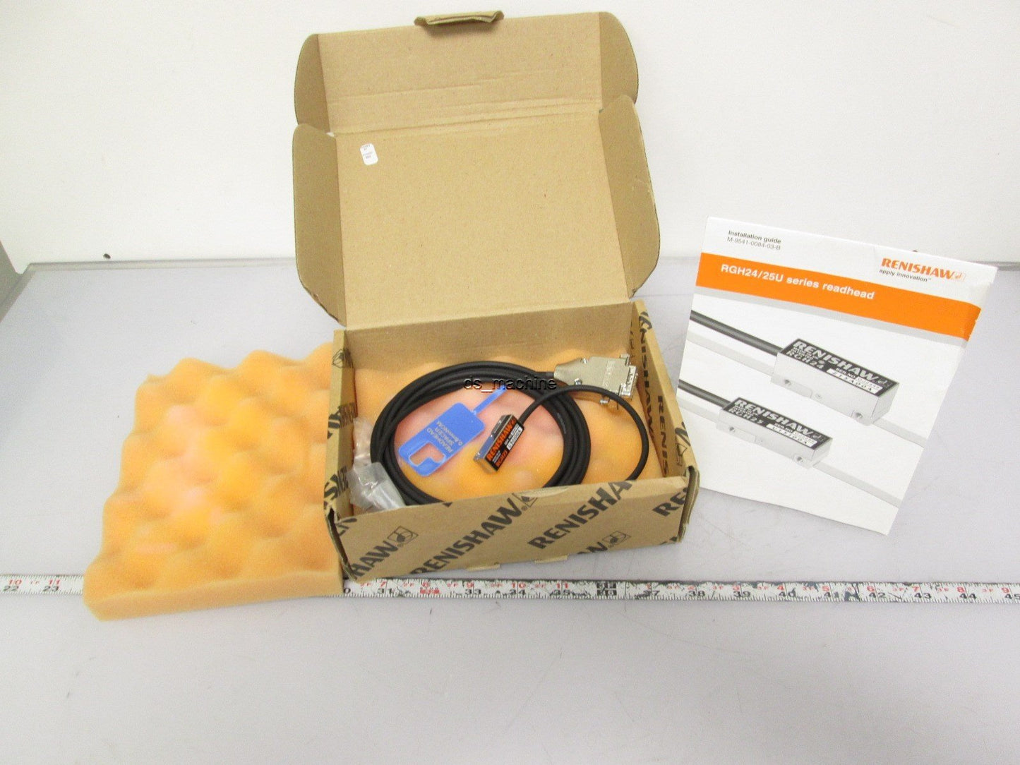New Renishaw RGH25U30J00A Optical Linear Encoder Readhead, 3m Cable, 15-Pin