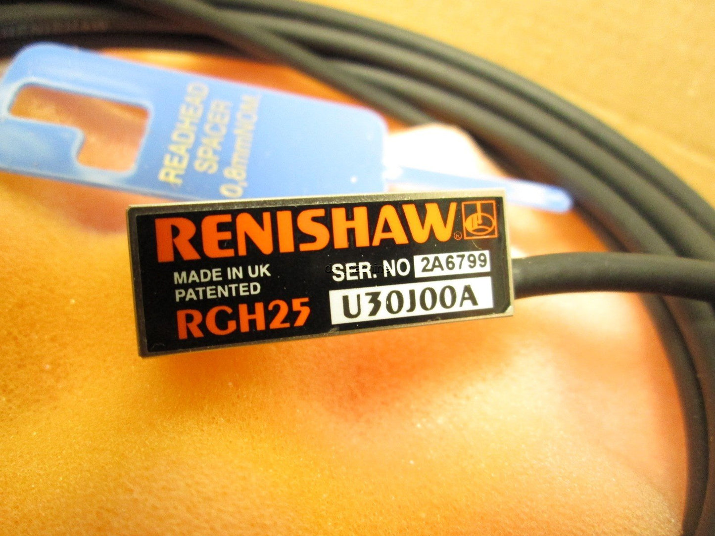 New Renishaw RGH25U30J00A Optical Linear Encoder Readhead, 3m Cable, 15-Pin