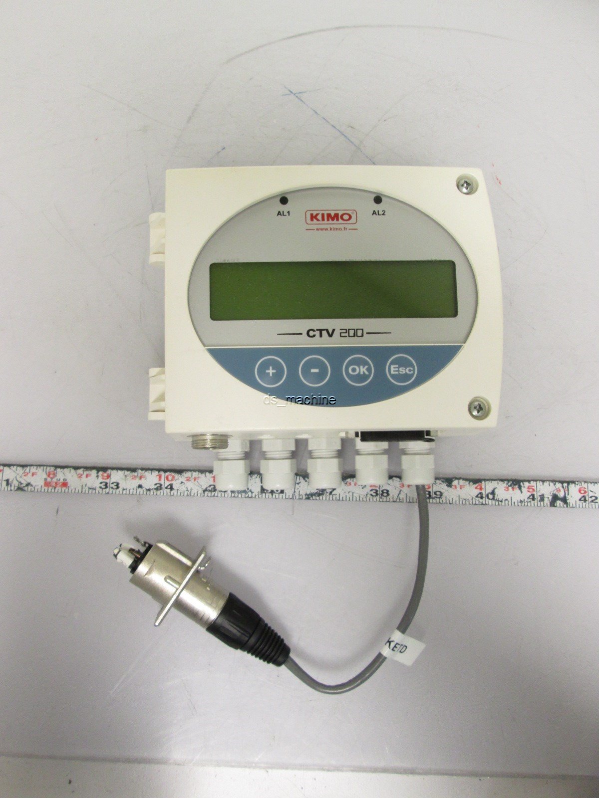 Used Kimo CTV 200-BO Air Velocity / Air Flow Transmitter 24VAC/DC *No Probe Included*