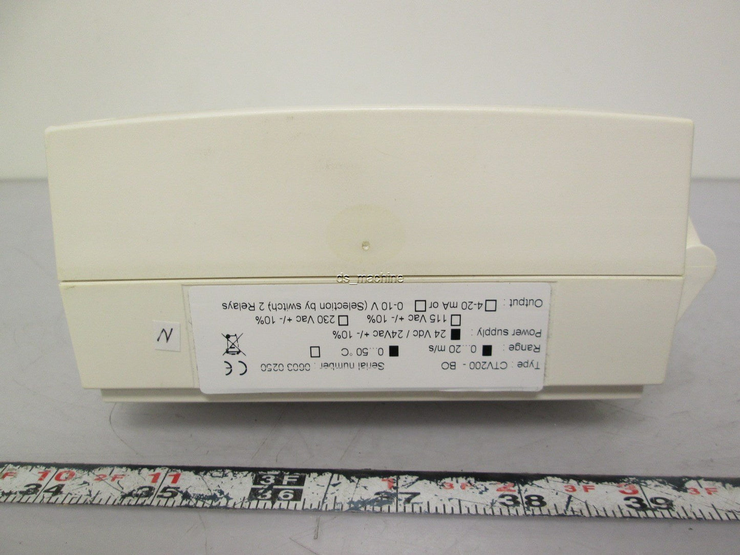 Used Kimo CTV 200-BO Air Velocity / Air Flow Transmitter 24VAC/DC *No Probe Included*