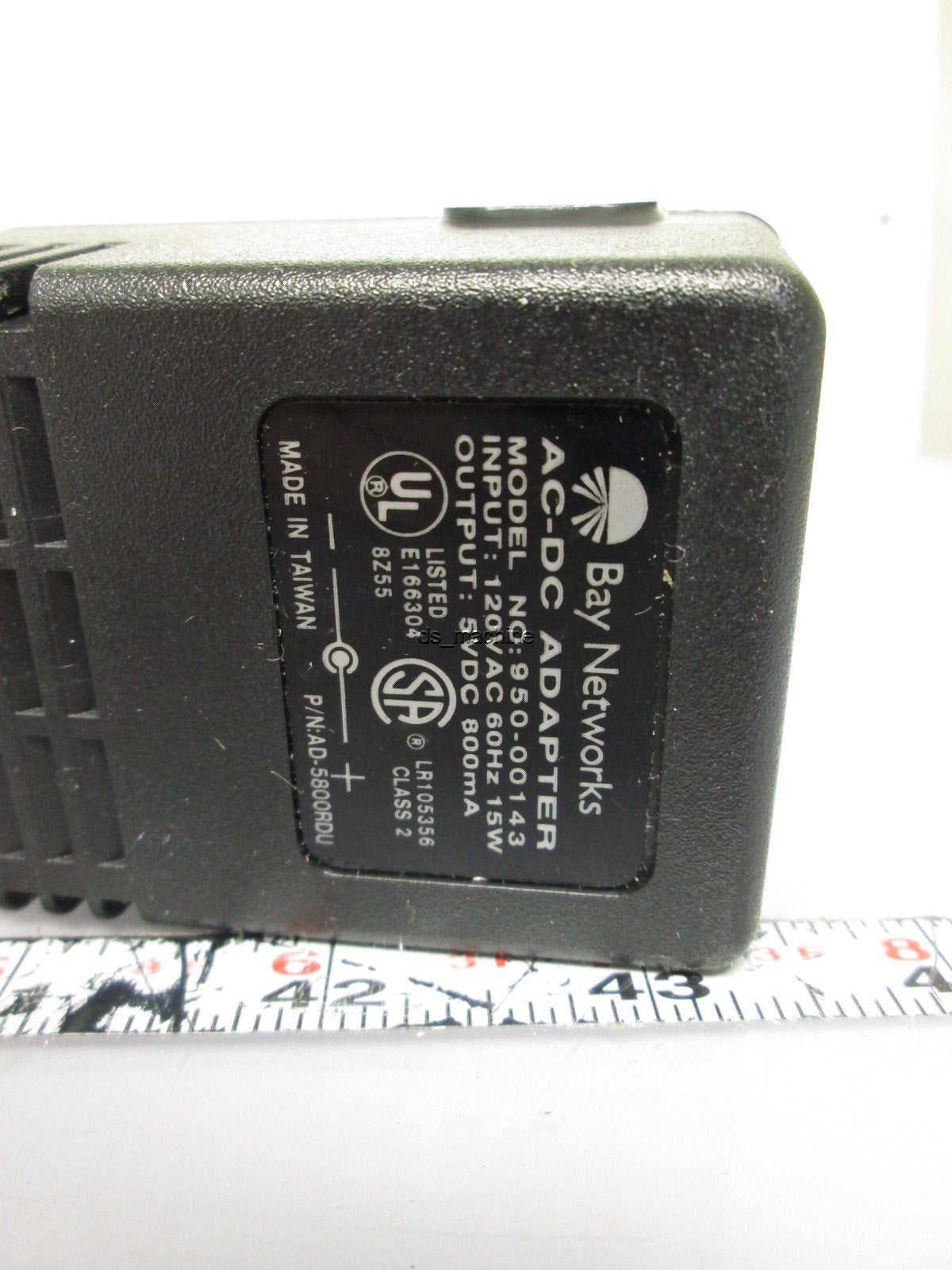 Used 26 LED White Light 5VDC w/ 120VAC 0.8A Power Adapter