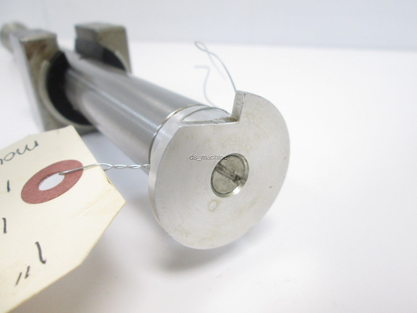 Used Steel Rod with Bearing Block, 1" x 17.25" Rod, 17.5"x2"x2" Block, 14.75" Stroke