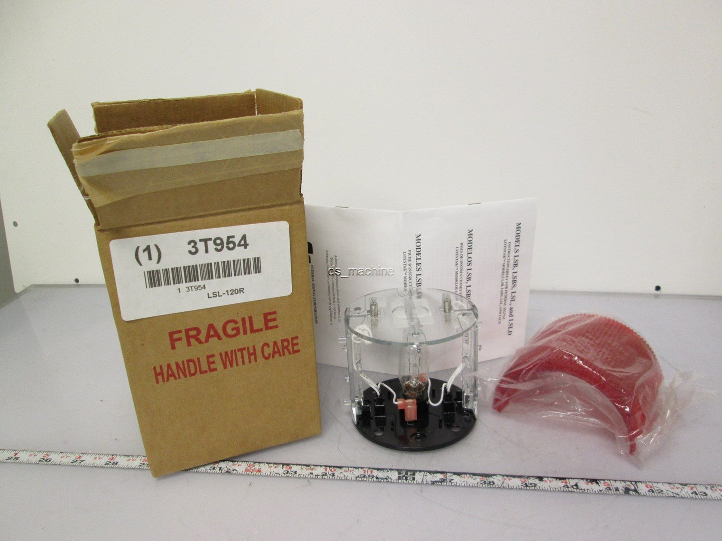 New Federal Signal LSL-120R Red Color Stack Light Tower Module 120VAC