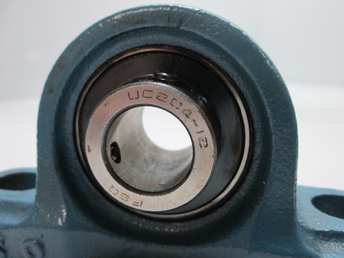 Used Lot of 2 FSQ P204 Pillow Blocks with UC204-12 Bearings, 3/4" Bearing