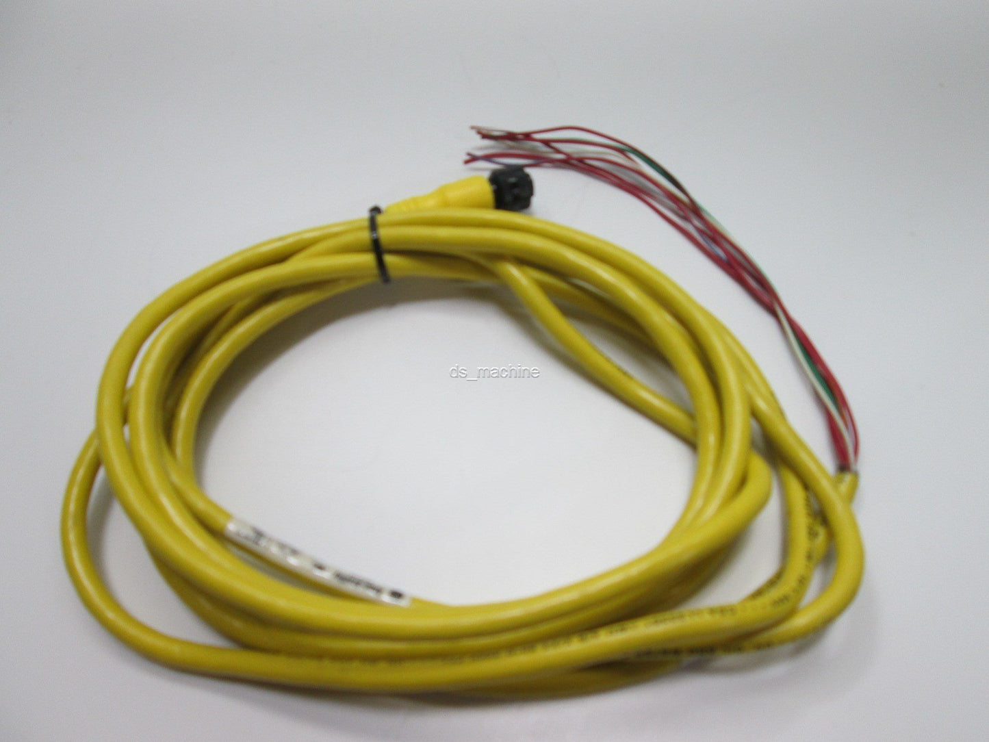 Used Allen-Bradley 889R-F6ECA-5 AC Mirco Style Cordset, 10', 22AWG, 6-Pin