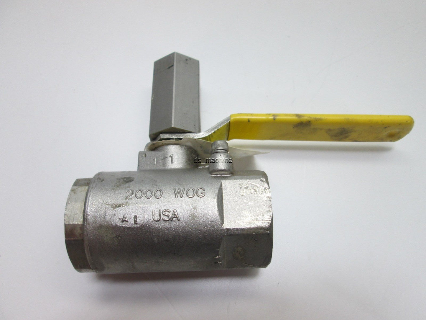 Used Apollo 76-105-01 SS Ball Valve 1" NPT, CF8M Body 316 SS Construction, RPTFE Seat