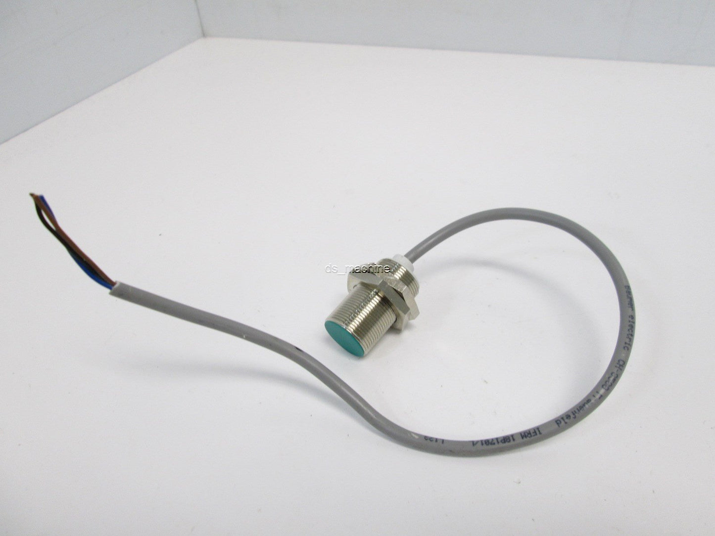 Used Baumer IFRM 18P1701 Inductive Proximity Sensor, 10-50VDC, 8mm Range, 18mm Thread