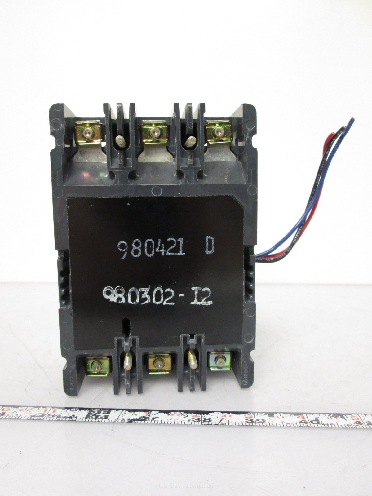 Used Cutler-Hammer EHD3015A01 Circuit Breaker w/ Panel Mount Switch 15A 480VAC 3 Pole