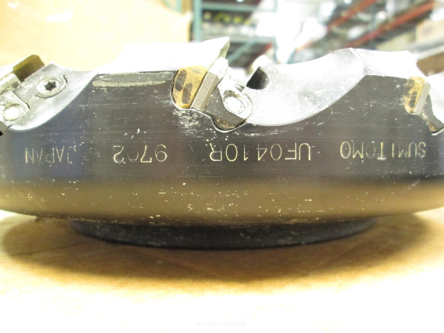 Used Sumitomo UFO 410R Indexable Shell Mill 10" Cutting Diameter *Missing Inserts*