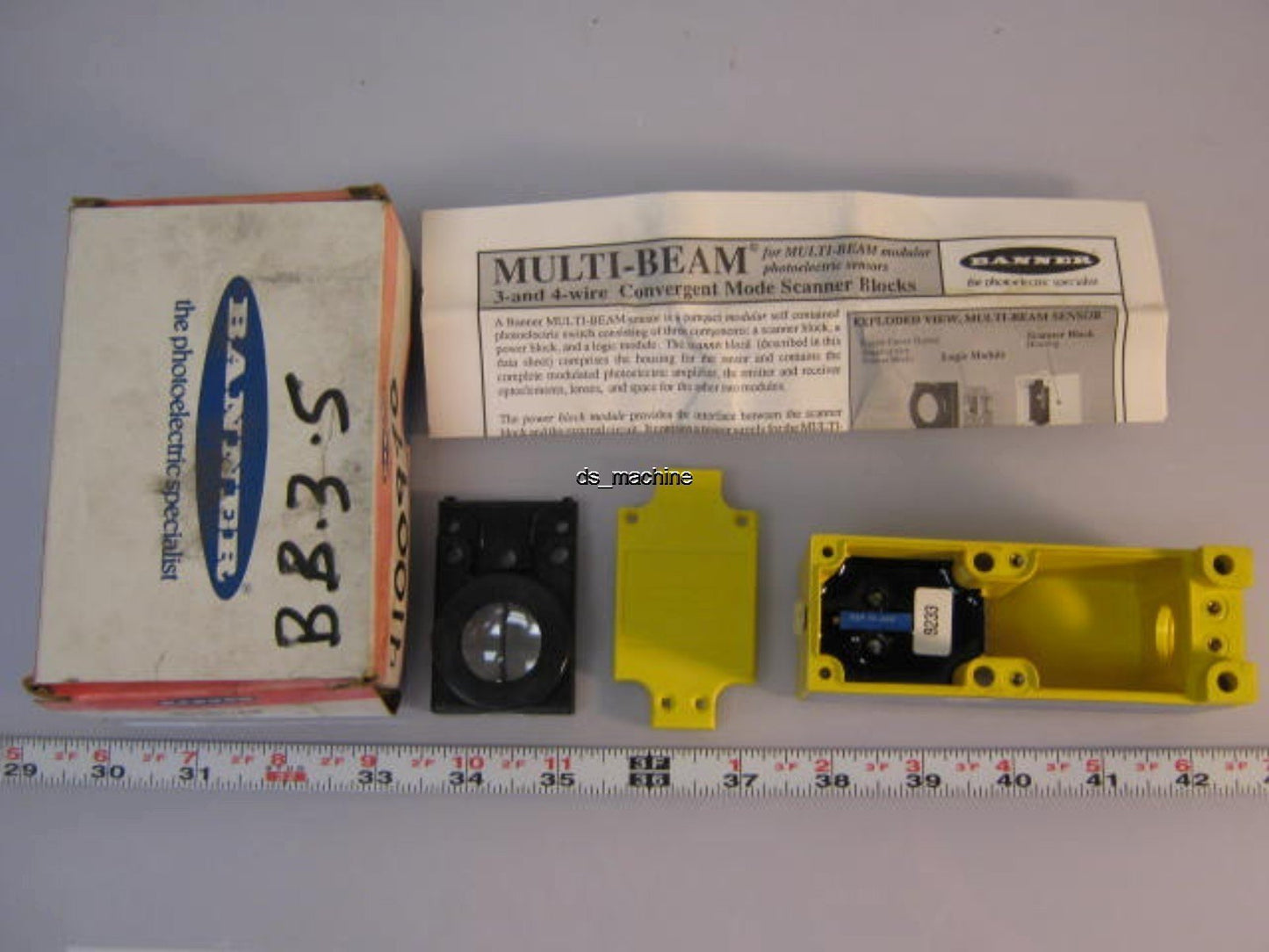 New Banner SPC1 MULTI-BEAM Scanner Block Convergent