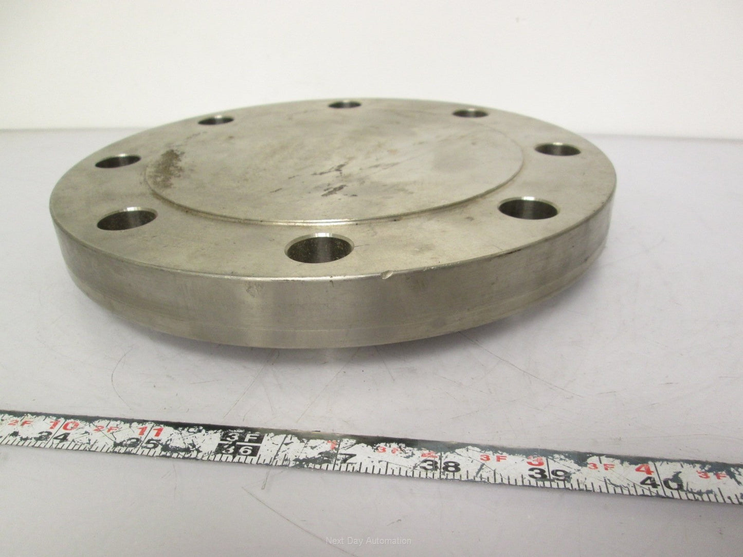 Used CMI 4" Titanium Flange Blank 150PSI Grade 2