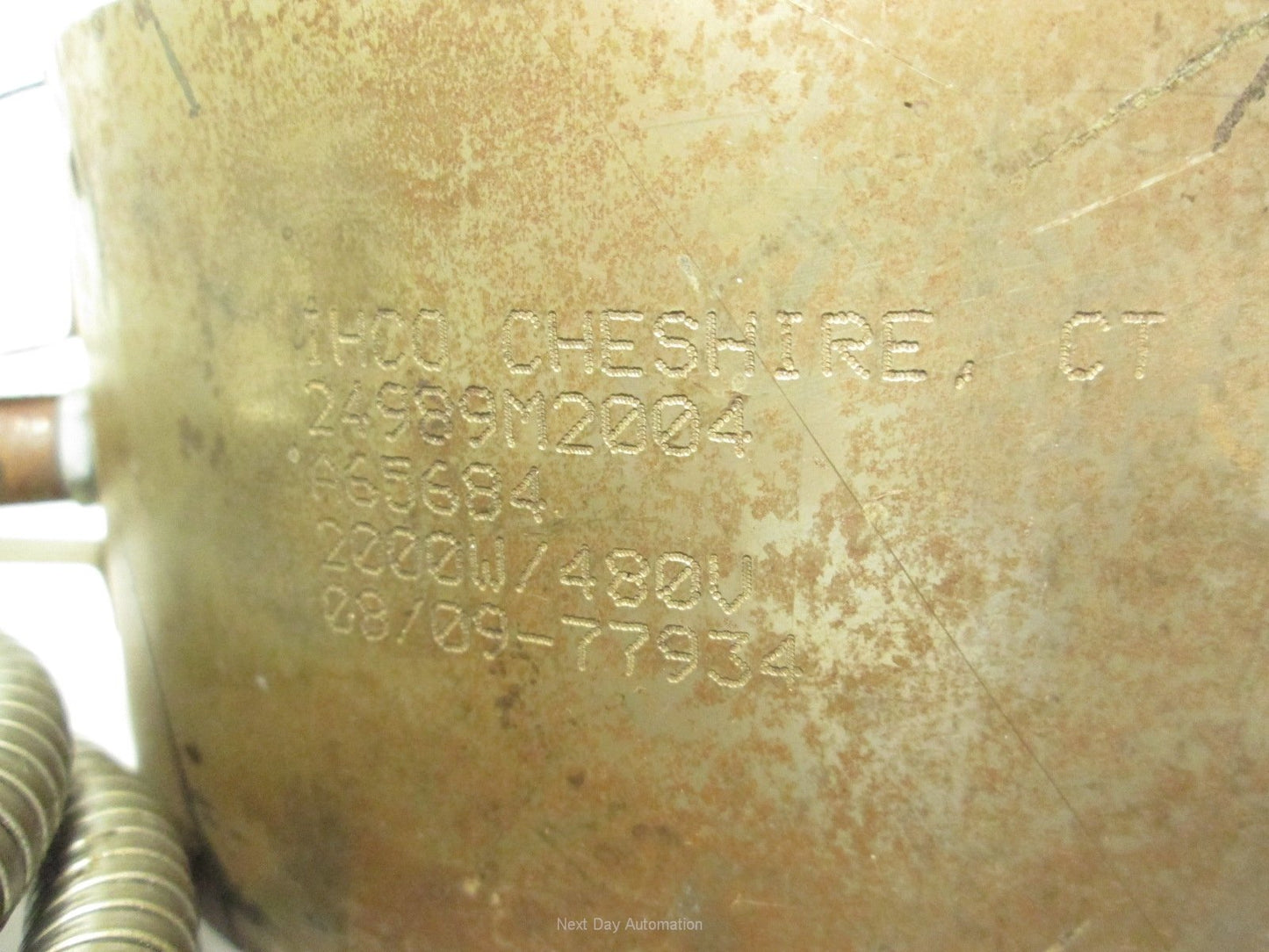 Used IHCO Heater Band 480VAC 1PH 2kW 6" Diameter 3" Width