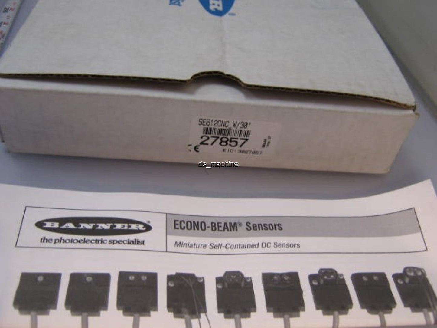 New Banner ECONO-BEAM Sensor SE612CNC (27857)