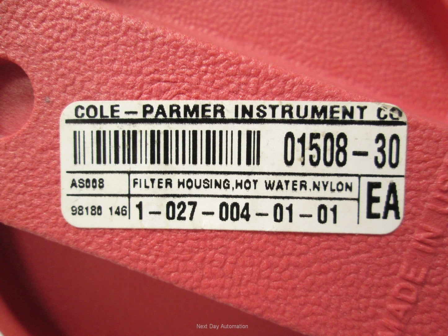 New Ametek 01508-30 Glass-Reinforced Nylon Sump and Cap 3/4" NPT 10" Filters