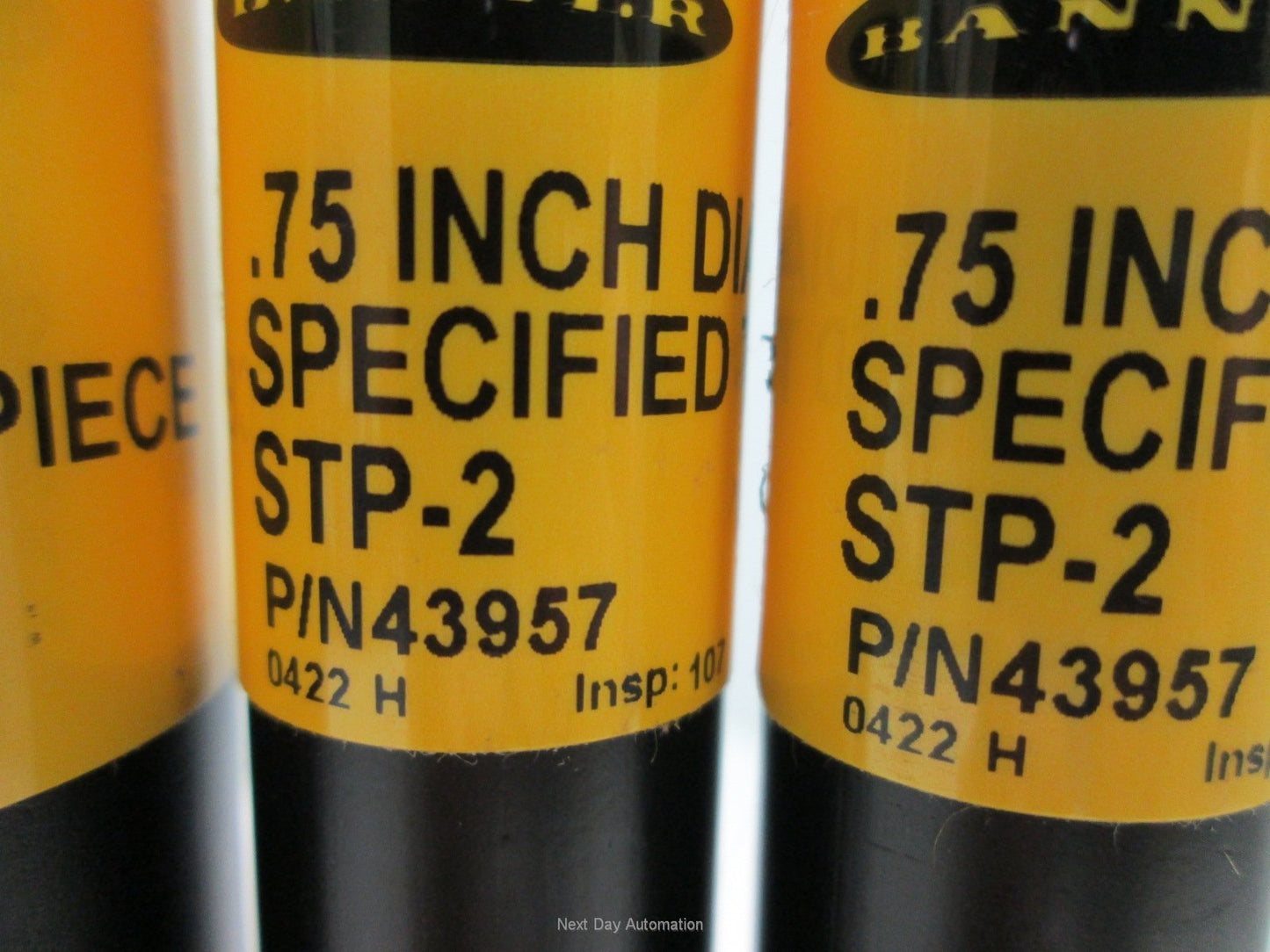 Used Lot of 8 Banner STP-9 STP-5 STP-4 STP-3 STP-2 Test Pieces for Light Curtains