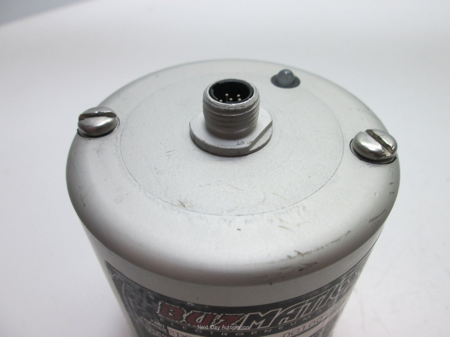 Used Buzmatics SPCIRM-0E10-0G100-S108 Pressure Sensor, 15-24VDC