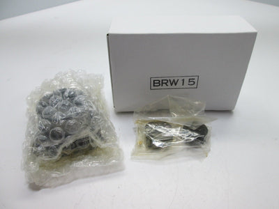 Used New In Box Misumi BRW15 Support Unit, Side Mount, Angular Contact Bearing