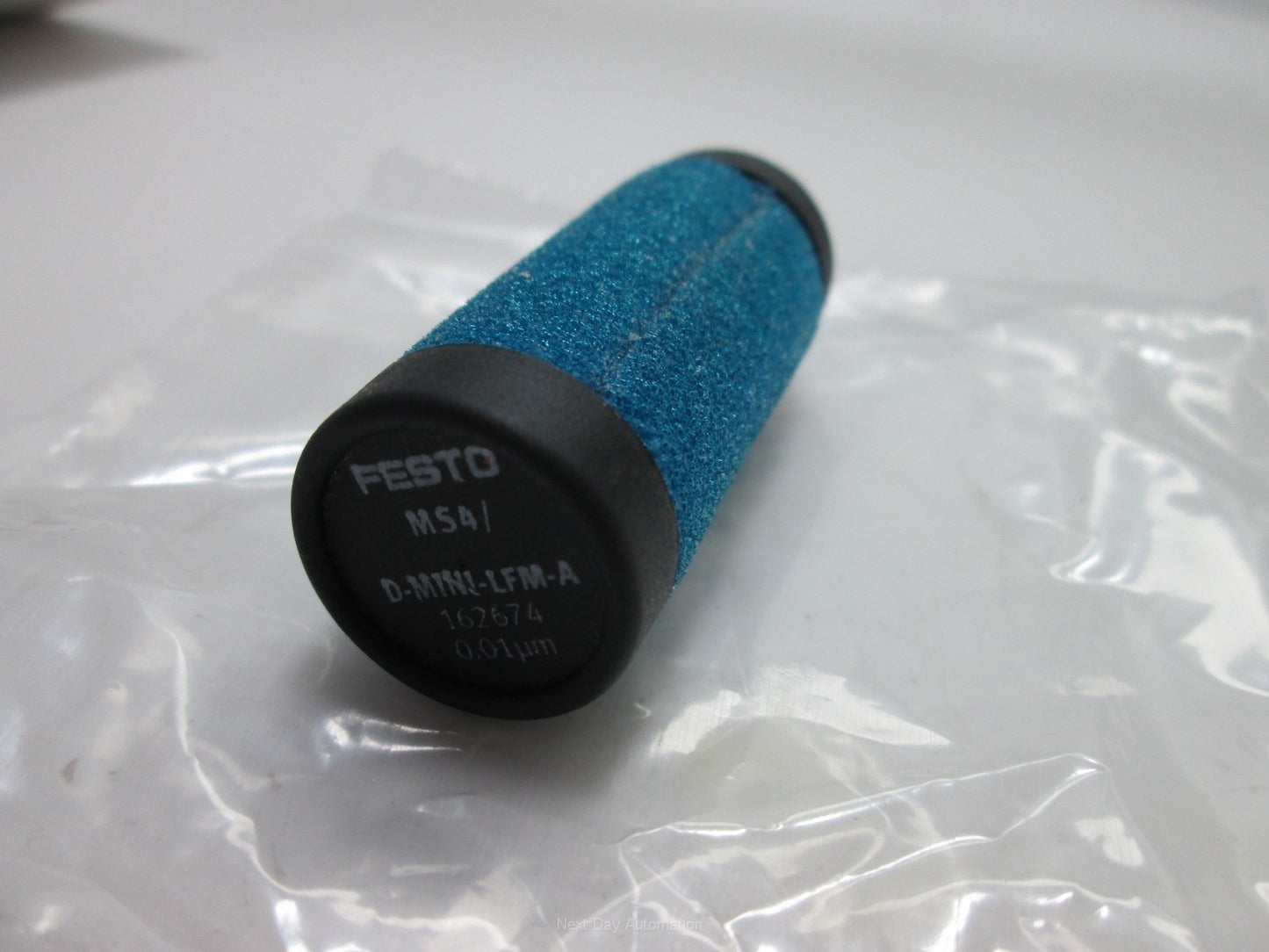 New Festo D-Mini-LFM-A Mini Micro-Filter Cartridge, 0.01 Micron Rating