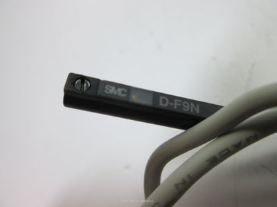 Used SMC D-F9N Auto Switch Solid-State Hall-Effect Proximity Sensor, 3-Wire NPN