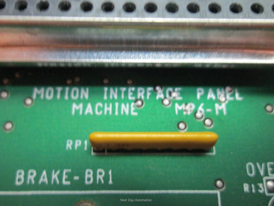 New Adept 30330-12460 995909/67 MP6-M Machine Motion Interface Panel