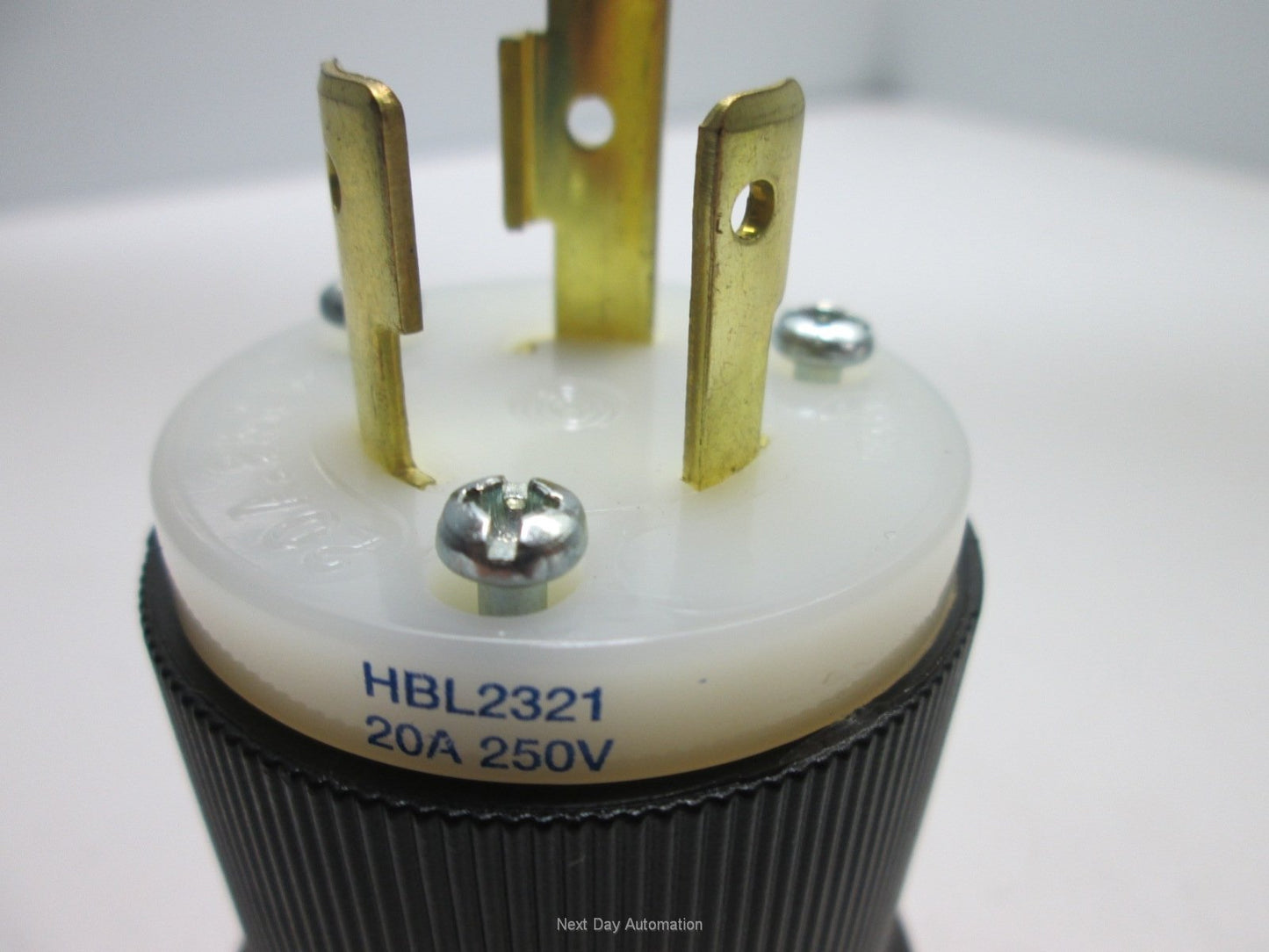 New *New* Hubbell 2321 Twist-Lock Male Plug, 20A 250V