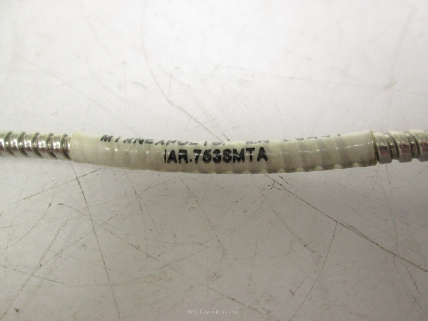Used Banner IAR.753SMTA Fiber Optic Cable Single Core 1.2mm Fiber Bundle 3' Length