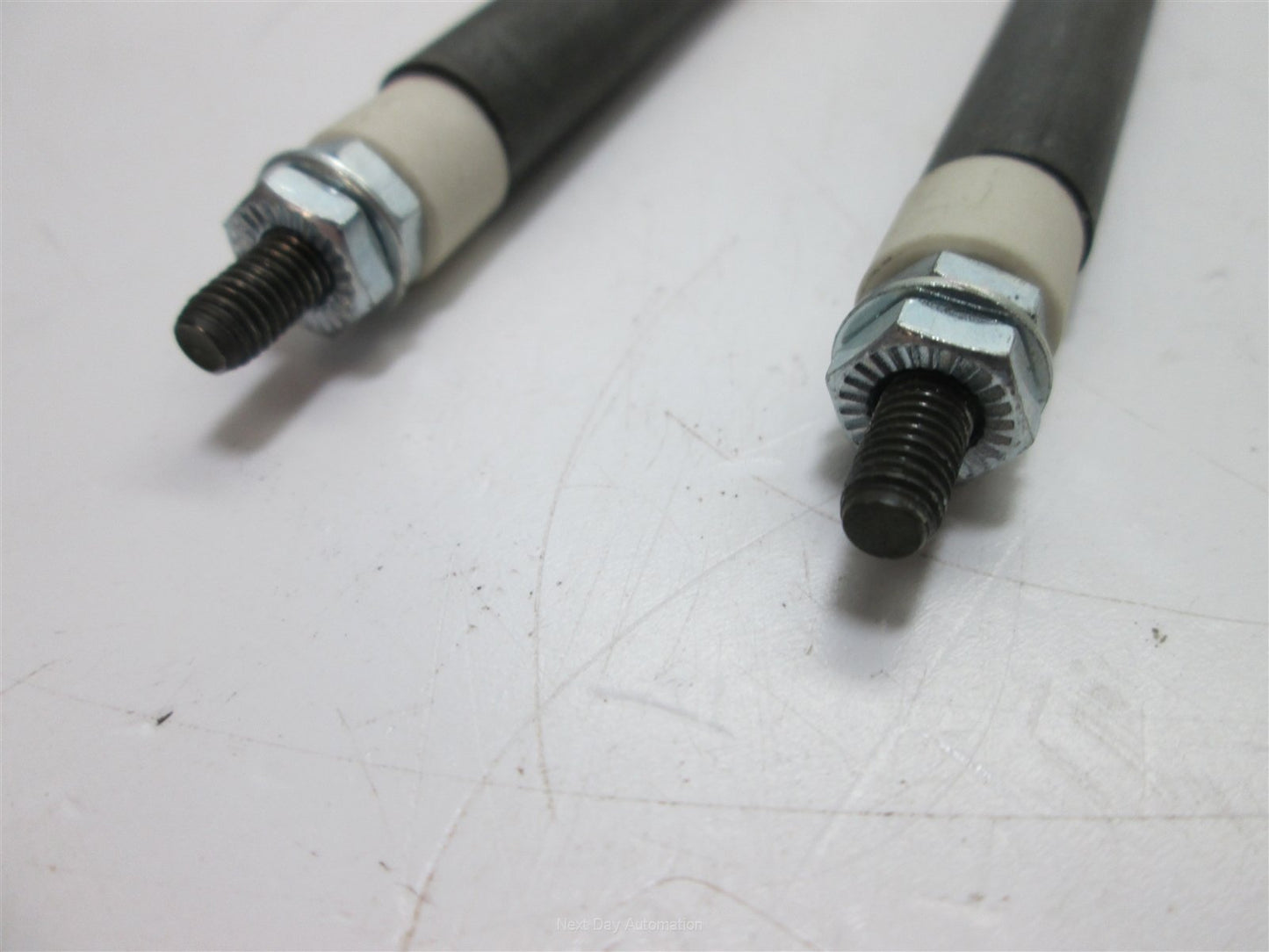 Used Tubular Heater, 1000W 480VAC, Hi-Temp, 25.25" Overall Length, 2" Wide, 11mm Dia