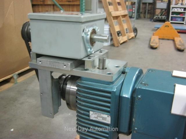 Used Camco 380LPP Parts Handler 8"Transfer 2"Lift w/R225 Reducer & CT-6004 Camtronics
