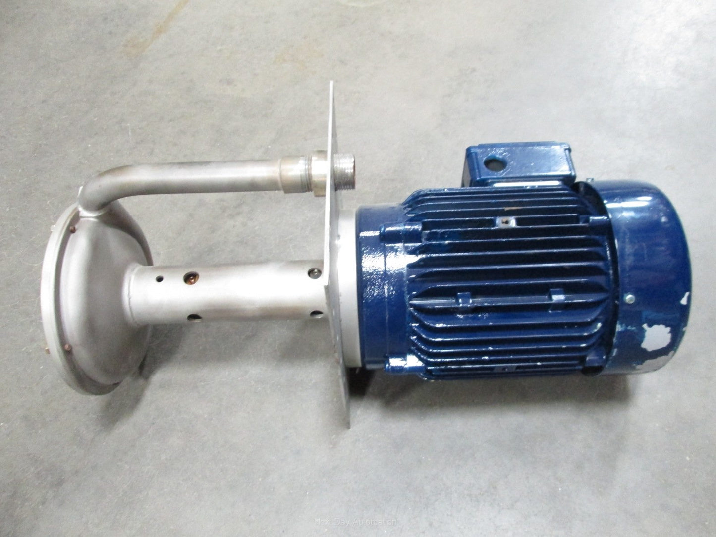 Used Schmid Immersion Pump, 220-240//440-480V 3PH, 4.8kW, 1"BSP, 5.25"Imp, Titanium
