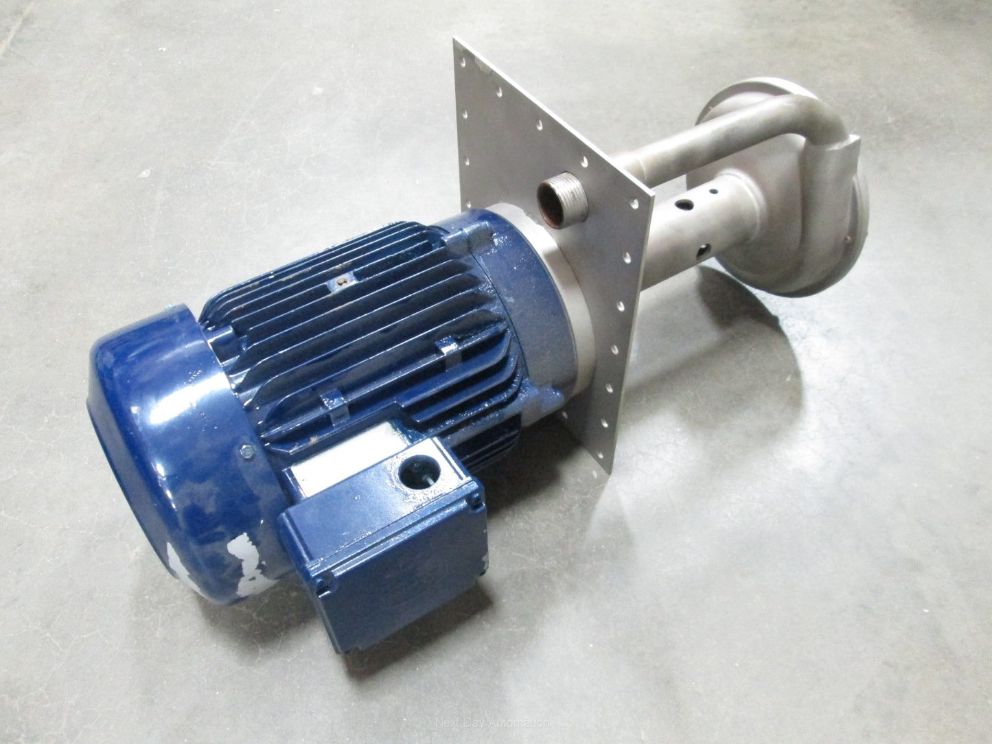 Used Schmid Immersion Pump, 220-240//440-480V 3PH, 4.8kW, 1"BSP, 5.25"Imp, Titanium