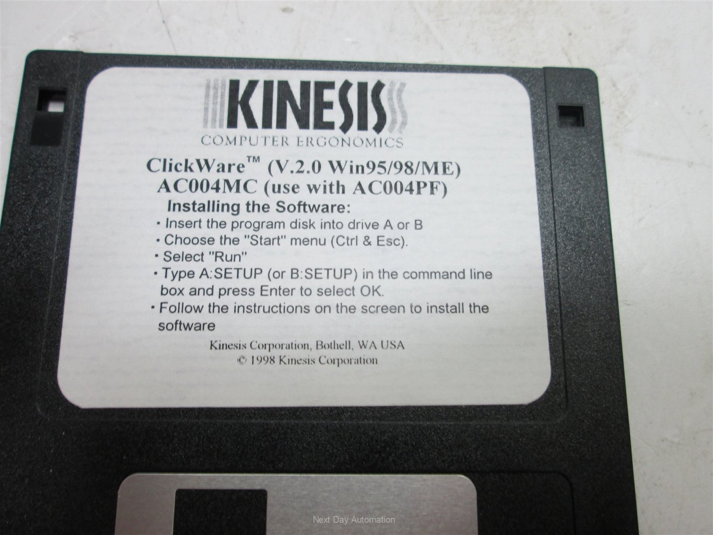 New Kinesis AC004PF Savant Programmable Foot Switch, Three Action Buttons, PS/2