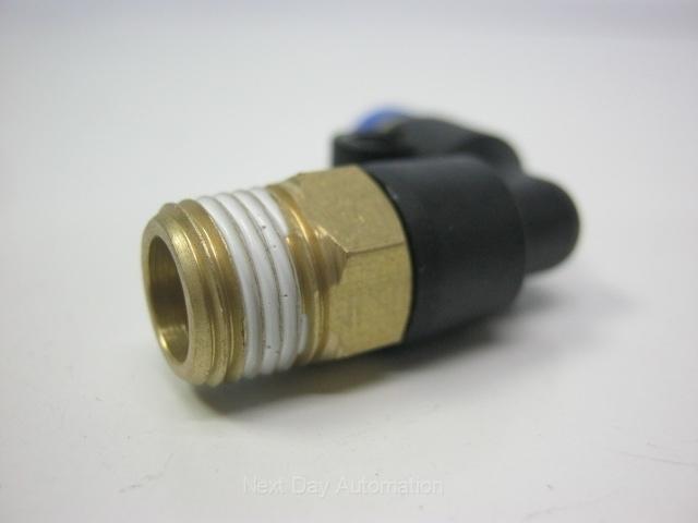 New Lot of 25 New Pneumatic Push-In Fitting: 4mm Tubing, 90° Elbow, 1/8NPT Thread