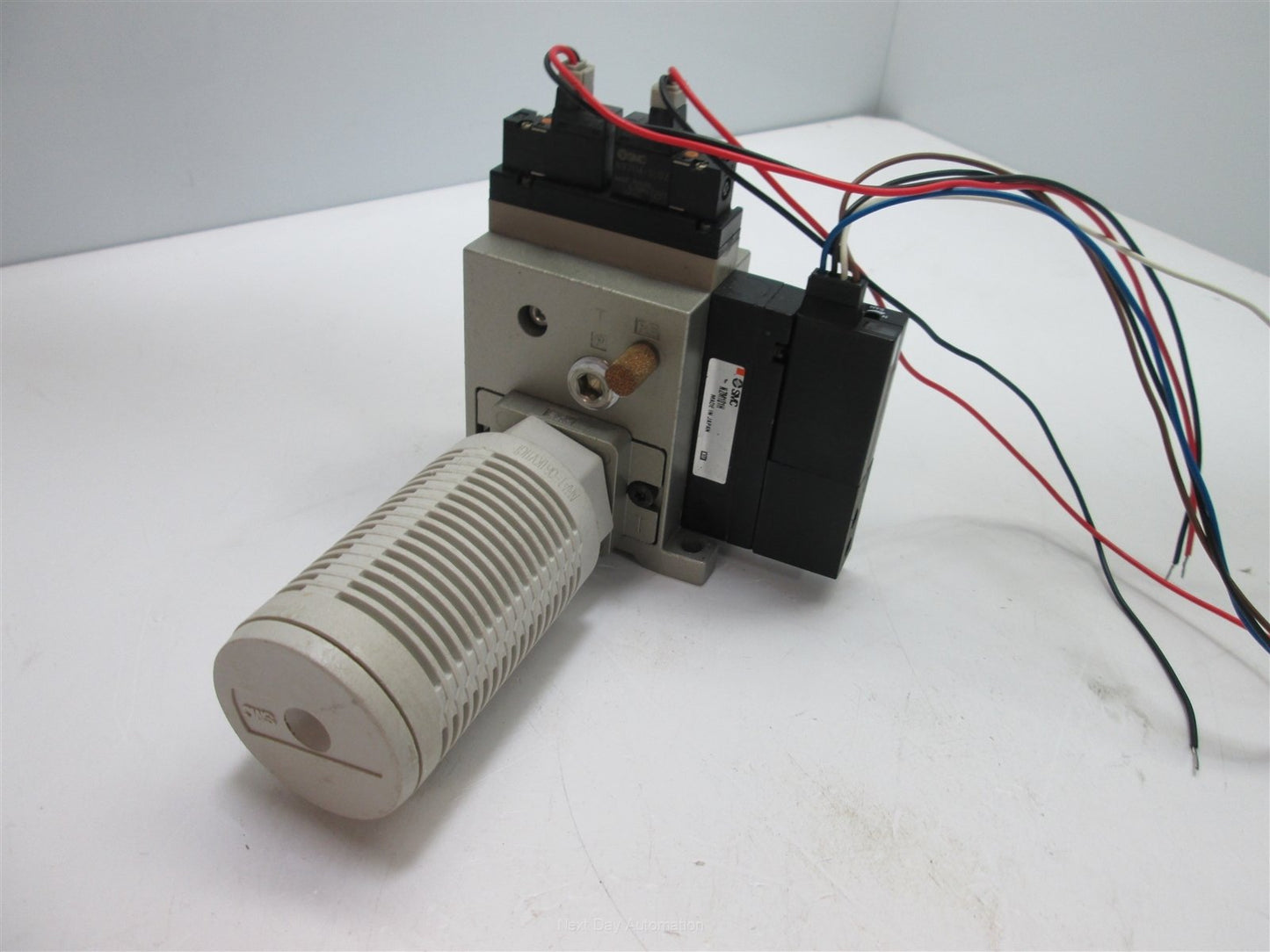 Used SMC NZM101HT-K5LZ-E55CL Vacuum Generator, 24VDC, 0.5MPa Supply