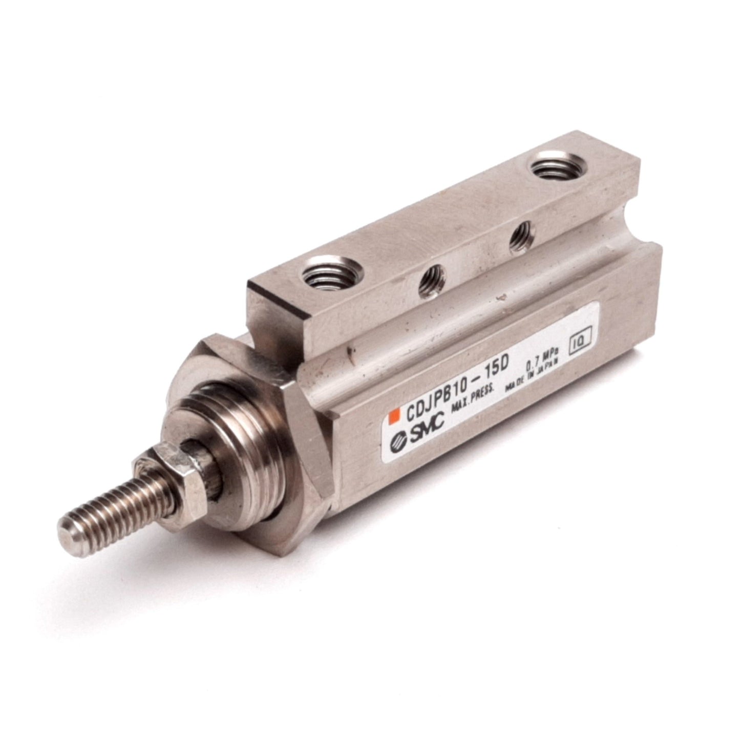 Used SMC CDJPB10-15D Pneumatic Cylinder, Double Acting, 10mm Bore, 15mm Stroke